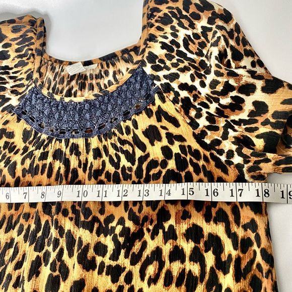 Phases Vintage House Dress Animal Print Size Small - Picture 9 of 11